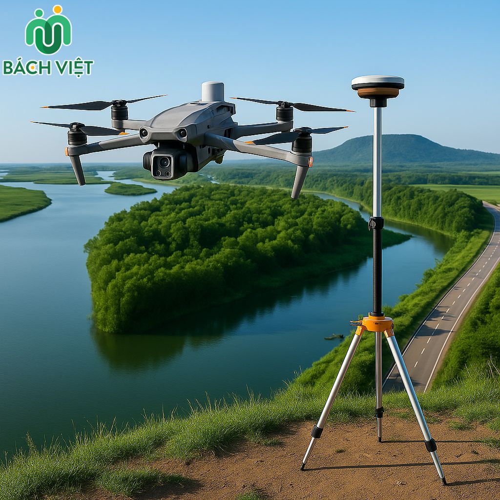 khảo sát địa hình ở Hải Dương bằng Flycam