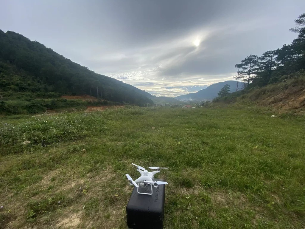 khảo sát địa hình ở Hải Dương bằng Flycam